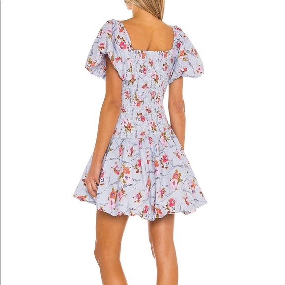 New LoveShackFancy Asa Dress in Lavender Moon - Picture 3 of 11